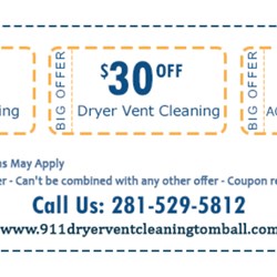 911 Dryer Vent Cleaning Tomball TX