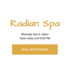 Radian Spa: Get Body to Body Massage in Jaipur